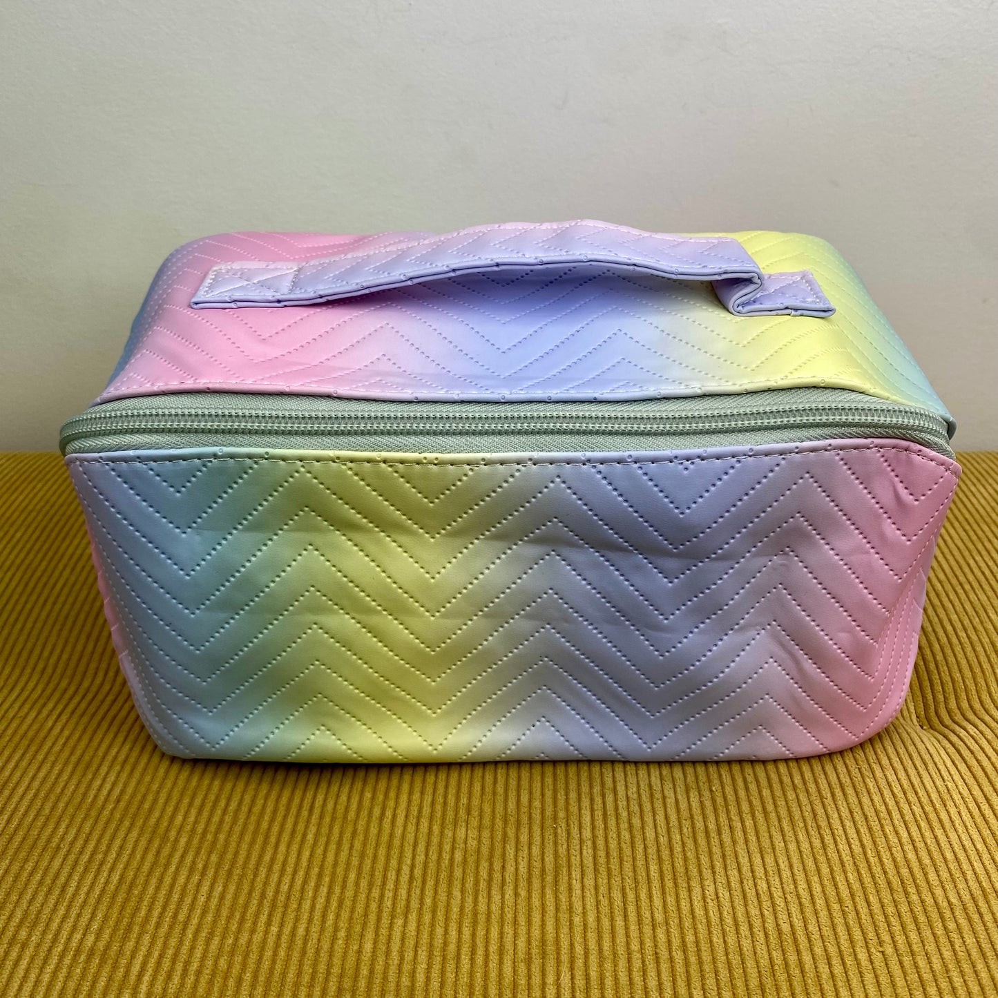 Oversized Lay Flat Cosmetic Bag - Tie Dye