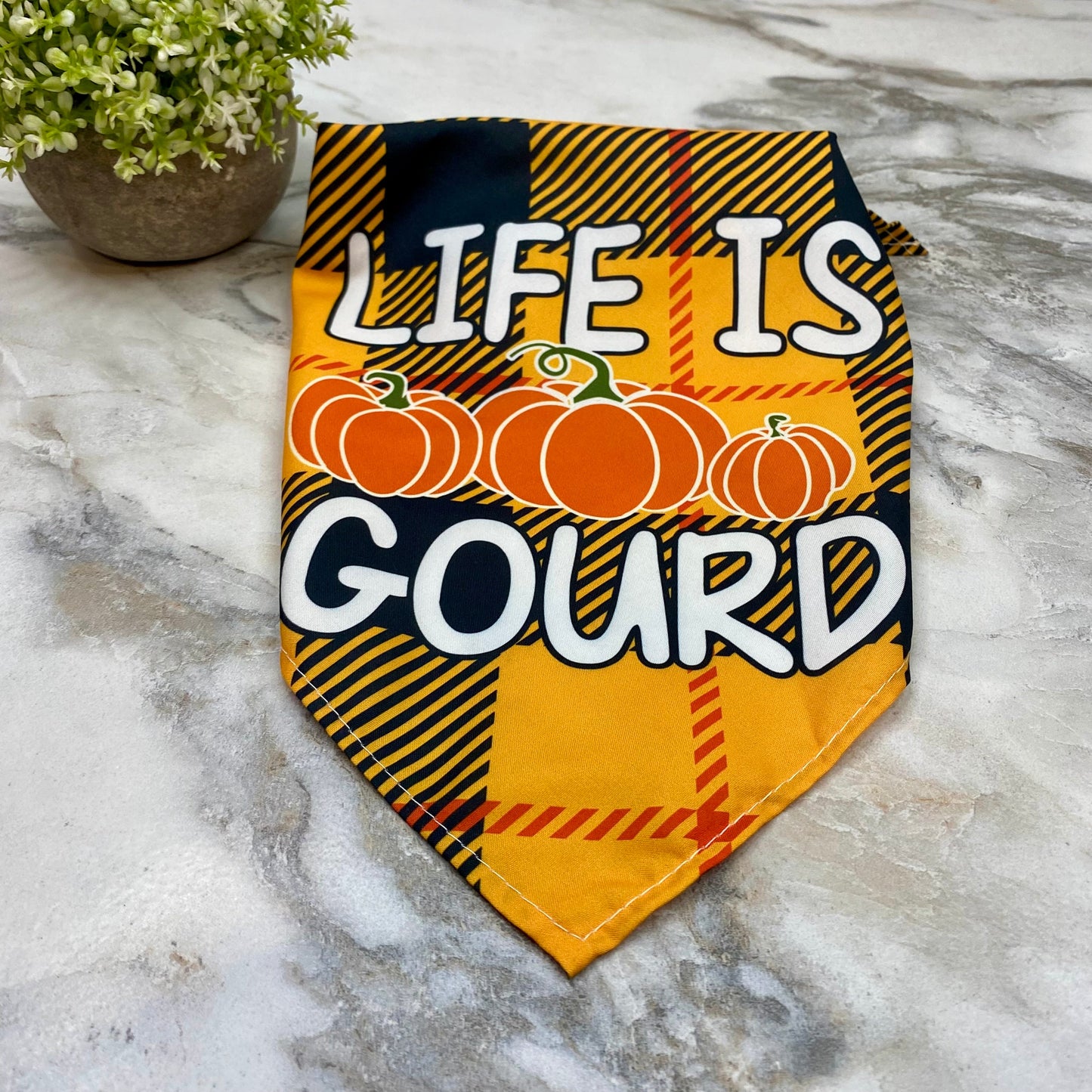 Dog Bandana - Fall - Life Is Gourd