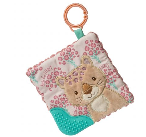 Crinkle Teether - LITTLE BUT FIERCE LEOPARD - by Mary Meyer Baby