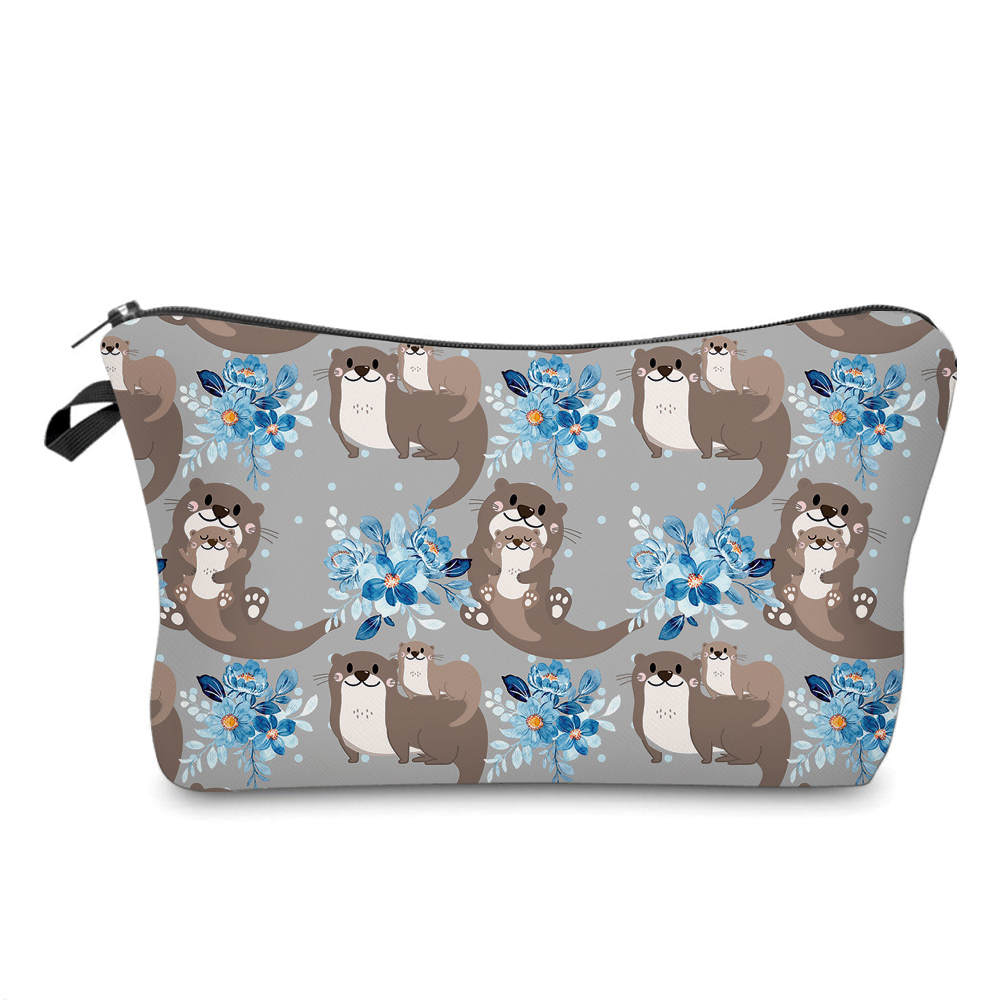 Pouch - Otter Blue Floral