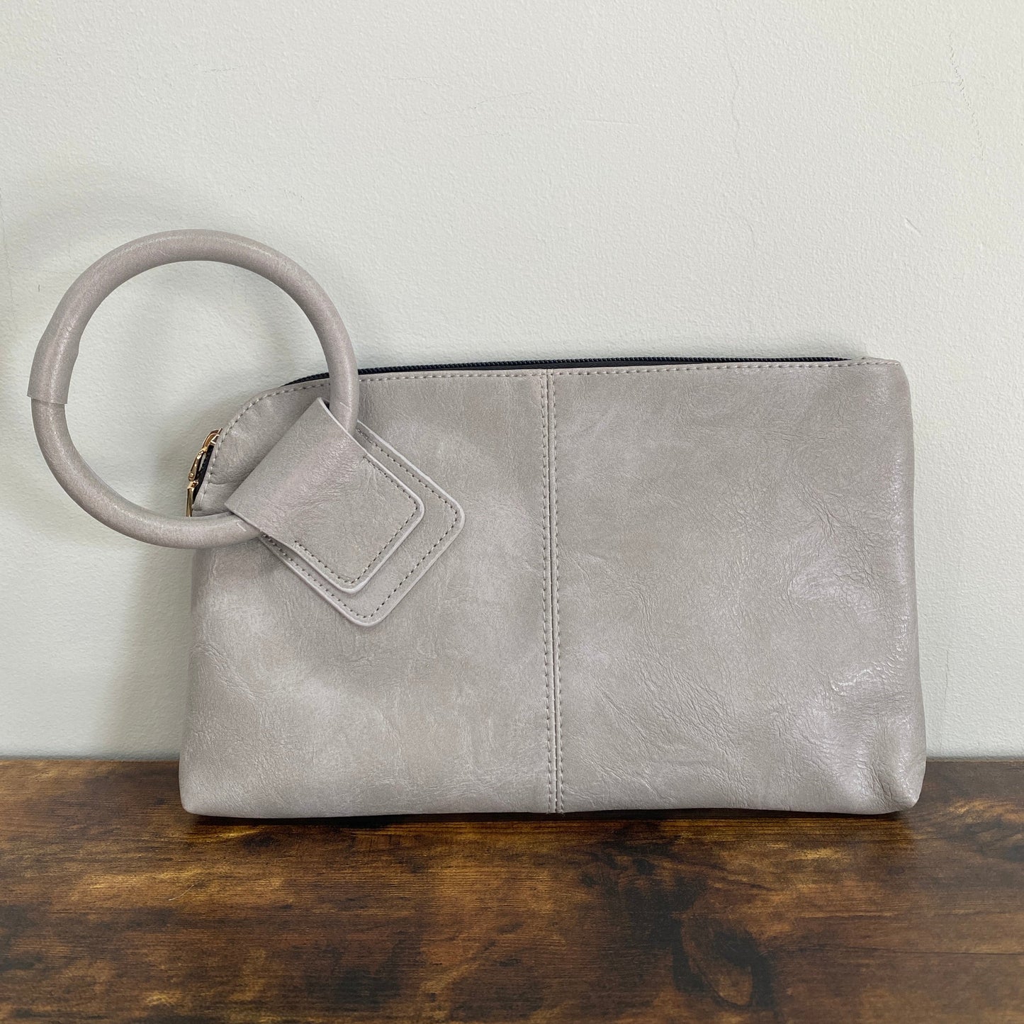 Luna Clutch - Faux Leather with Wrist Loop -LOCAL PICK UP OPTION