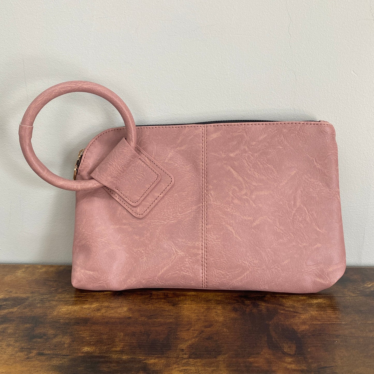 Luna Clutch - Faux Leather with Wrist Loop -LOCAL PICK UP OPTION