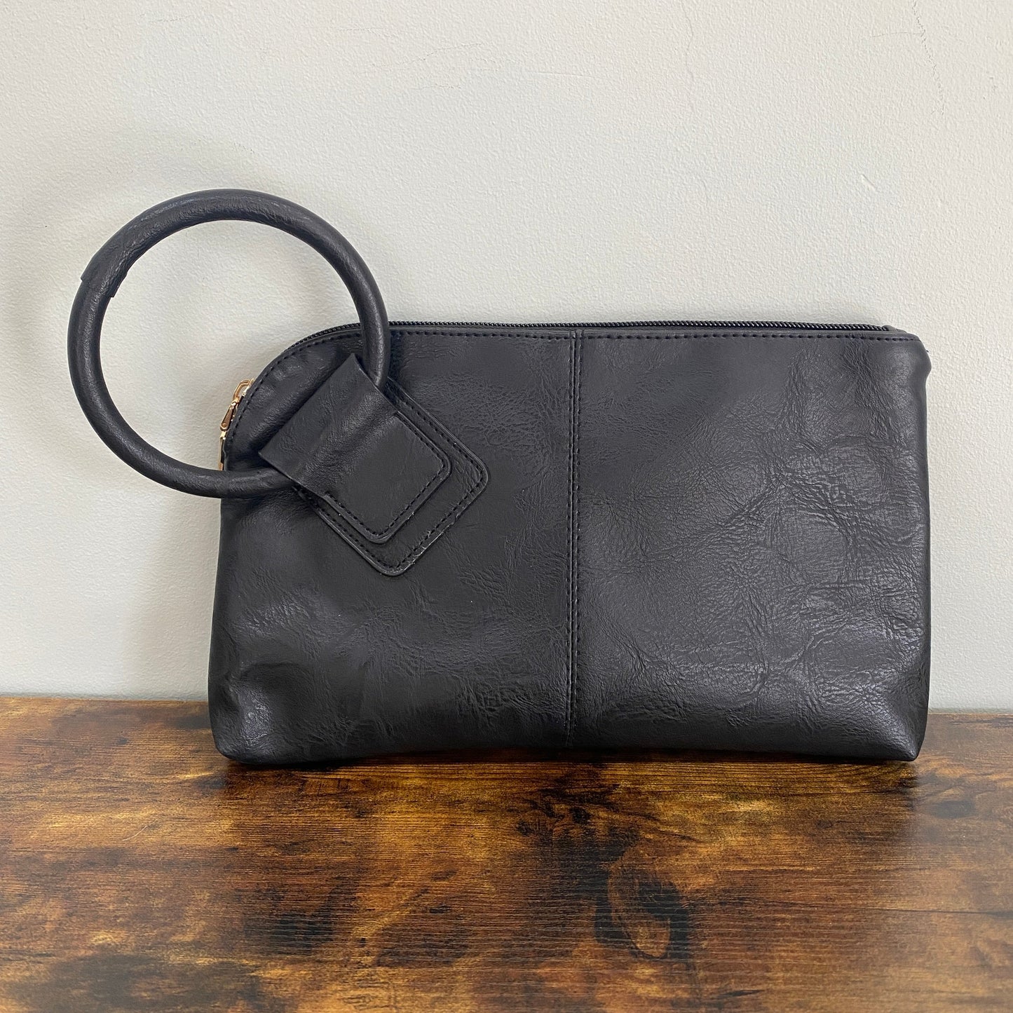 Luna Clutch - Faux Leather with Wrist Loop -LOCAL PICK UP OPTION