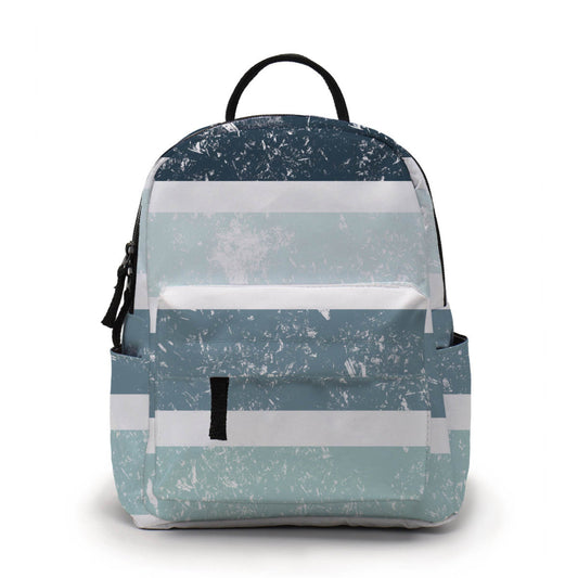 Mini Backpack - Blue Stripe